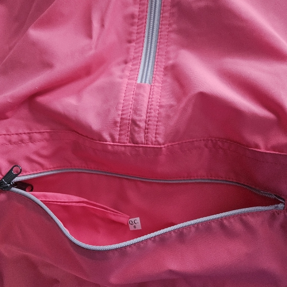 CHARLES RIVER PACK-N-GO PULLOVER CORAL WOMENS XS - Picture 5 of 7
